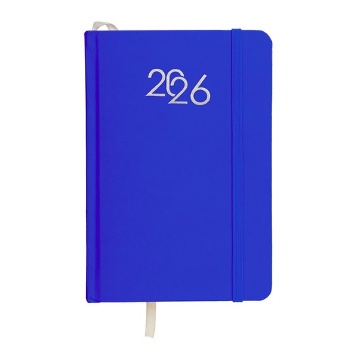 Agenda journalier 2026, couverture rigide en carton laminé