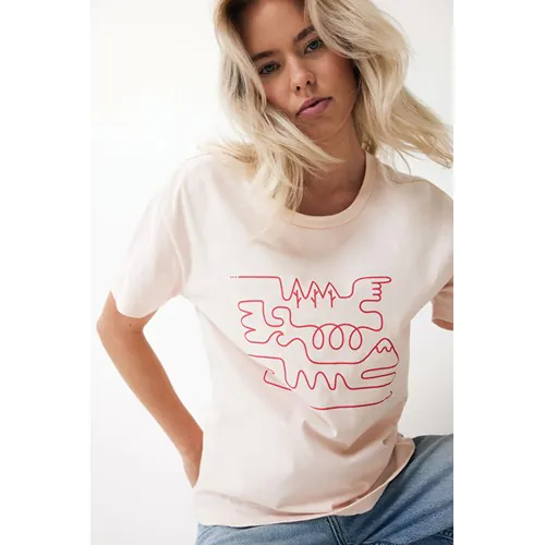 IQONIQ Yala dames lichtgewicht gerecycled katoen t-shirt IQONIQ Yala dames lichtgewicht gerecycled katoen t-shirt