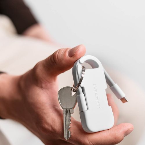 Evergreen Go 2-in1 keyring with powerbank. rTPE. LED indicator Evergreen Go 2-in1 keyring with powerbank. rTPE. LED indicator