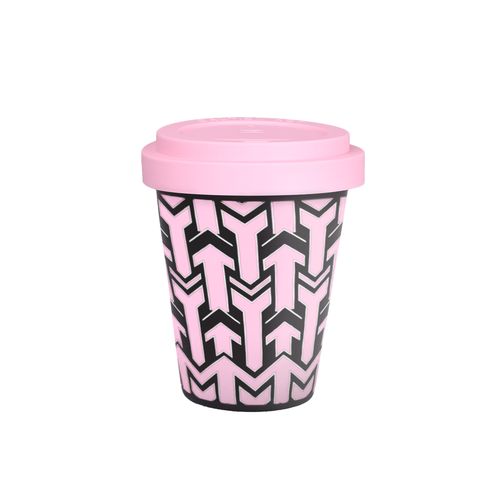Mug Freedom Small Classic 200ml satin black/pink