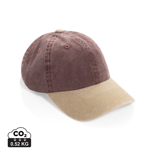 BEAU AWARE™ Two-Tone 6-Panel-Cap aus washed Cotton-Twill BEAU AWARE™ Two-Tone 6-Panel-Cap aus washed Cotton-Twill