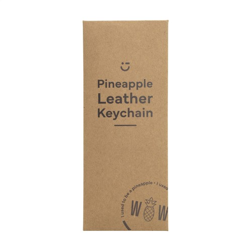 Vegan Pineapple Leather Keyring
