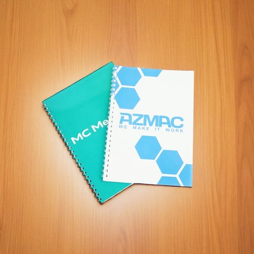 Bloc de Notas con Anillas A5 con Cubierta de Cartón Laminade