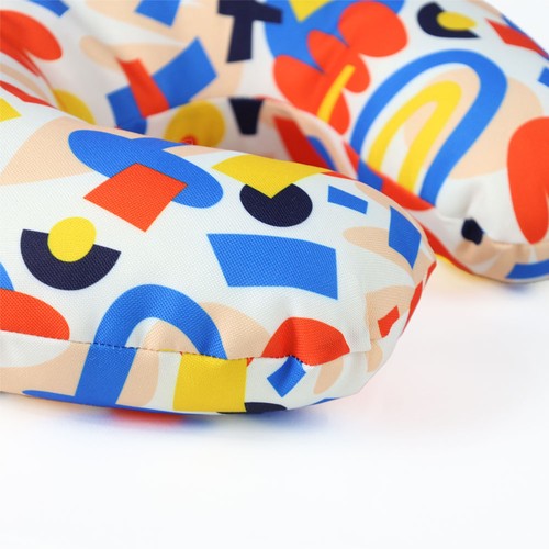 CUSTOMIZABLE RPET TRAVEL CUSHION CUSTOMIZABLE RPET TRAVEL CUSHION