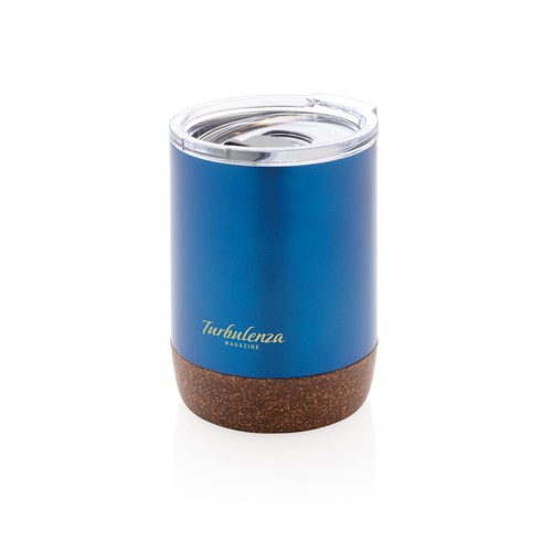 Petite tasse à café en liège et acier recyclé RCS