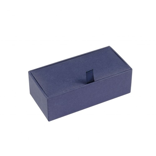 BLUE BOX 80X40X28 MM FOR CUFFLINKS