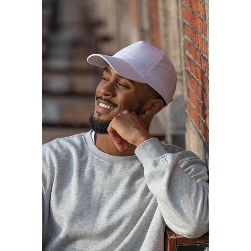 Casquette 5 panneaux en coton recyclé 190gr IMPACT