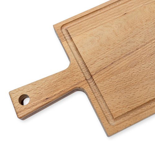 Plank met handvat beuken 59x19 cm Plank met handvat beuken 59x19 cm