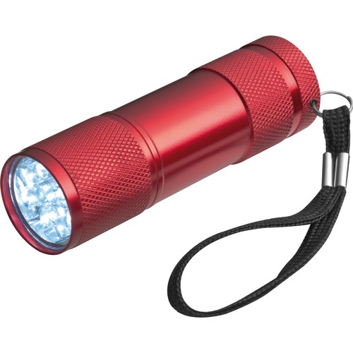 Aluminium zaklamp 9 LED Aluminium zaklamp 9 LED