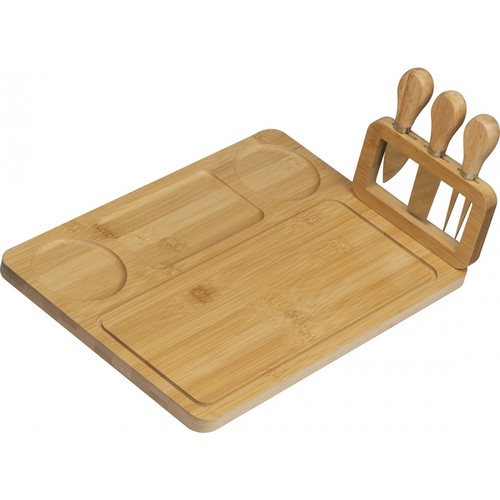 Bamboo cheese set