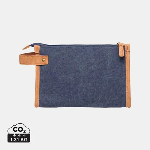VINGA Bosler GRS recycled canvas toiletry bag VINGA Bosler GRS recycled canvas toiletry bag