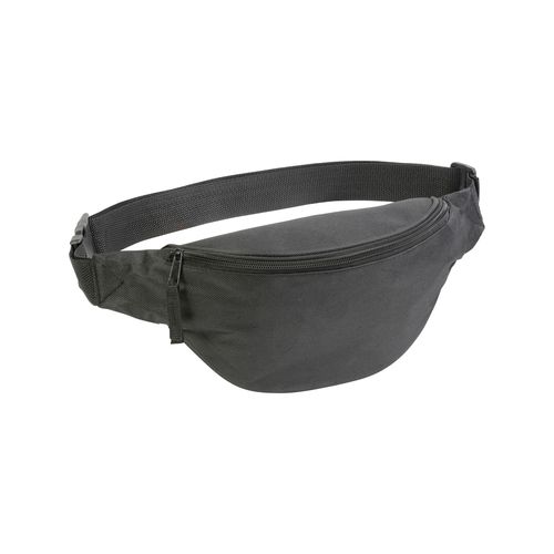 600 D Polyester slim, 1 pocket, with adjustable waist strap and clip closure