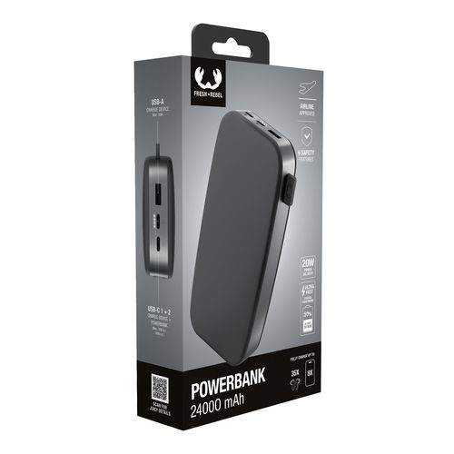 Fresh n Rebel Powerbank 24000 mAh USB-C Fresh n Rebel Powerbank 24000 mAh USB-C