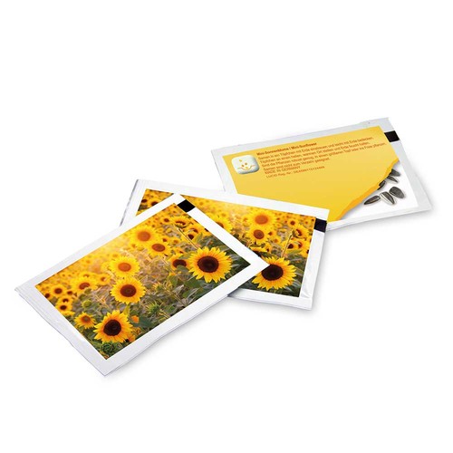 Zaadzakjes standaardmotief - Zonnebloemen