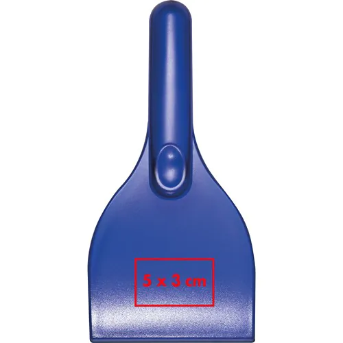 Rasca-hielos transparente.