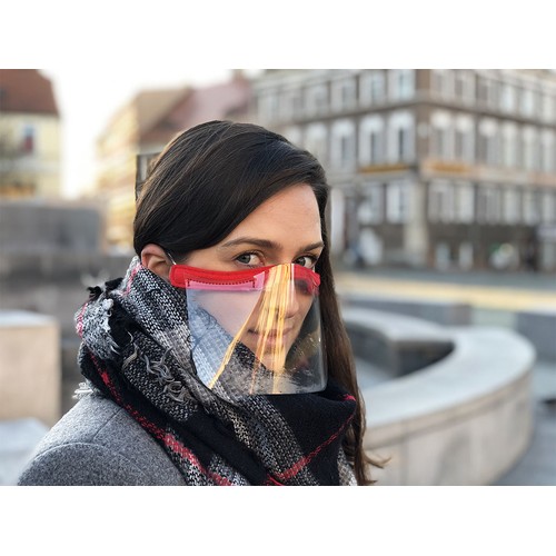 KALIPSO clear face shield-mask for mouth and nose KALIPSO clear face shield-mask for mouth and nose