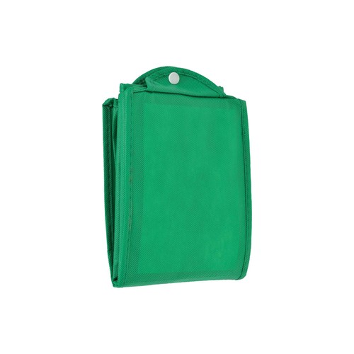 Stitched 80 g/m2 non-woven fabric foldable shopping bag with gusset and short handles Stitched 80 g/m2 non-woven fabric foldable shopping bag with gusset and short handles