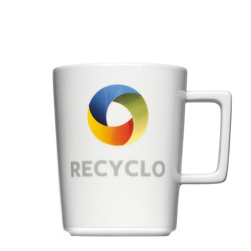 Forme de la tasse à café 652- 7C-HL décor partiel