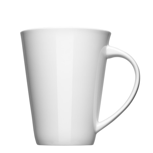 Coupe conique BoneChina 122 avec impression 9C HL plein décor
