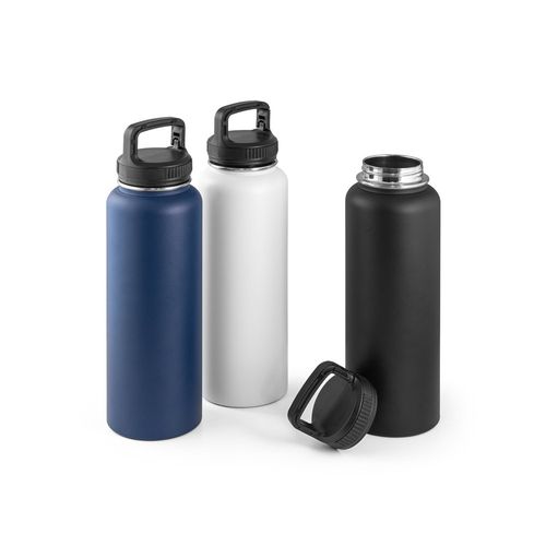 SINNER. Botella de acero inoxidable 90% reciclado con gran capacidad: hasta 1200 mL SINNER. Botella de acero inoxidable 90% reciclado con gran capacidad: hasta 1200 mL