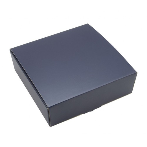 BLUE BOX TO FOLD 13.5X13.5X5.5 cm BLUE BOX TO FOLD 13.5X13.5X5.5 cm