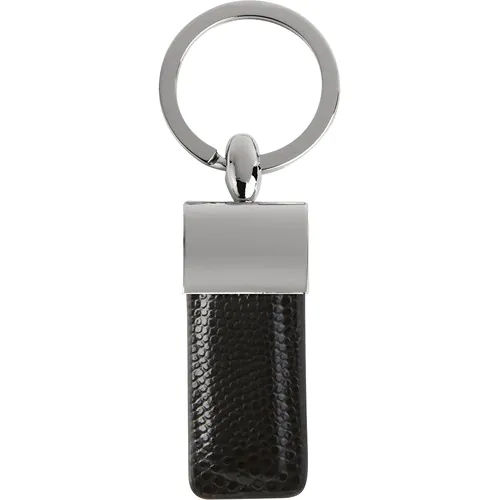 PORTE-CLÉS EN MÉTAL ET PU