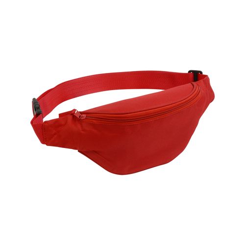 600 D Polyester slim, 1 pocket, with adjustable waist strap and clip closure