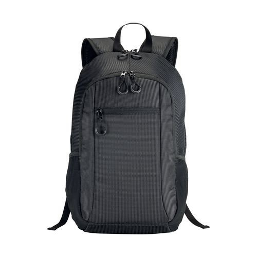 Zaino porta computer in dobby nylon con tre tasche