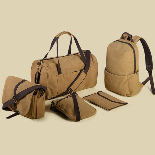 BOLSA BANDOLERA VINTAGE EN POLIALGODÓN CANVAS BOLSA BANDOLERA VINTAGE EN POLIALGODÓN CANVAS