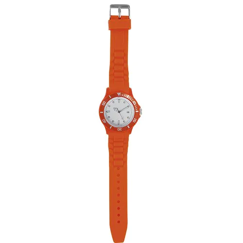 RELOJ ANALÓGICO PERSONALIZABLE EN PLÁSTICO Y SILICONA
