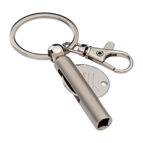 portachiavi con gettone