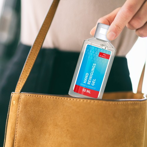 Hand Cleansing Gel, 50 ml, Body Label