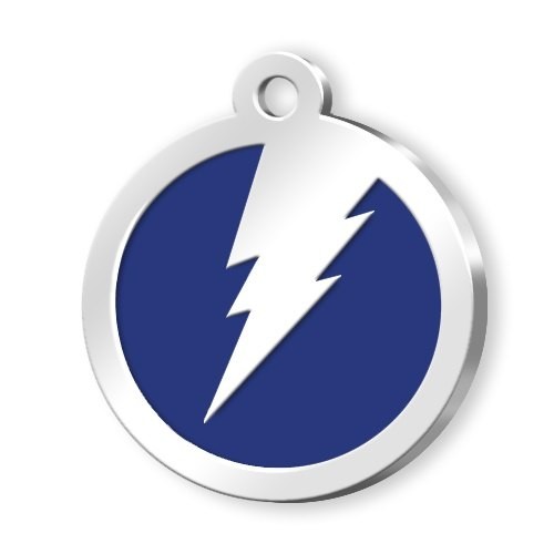 MEDAILLE CERCLE BLEUE FOUDRE