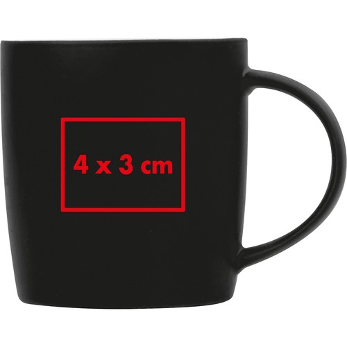 Rubberized ceramic mug Rubberized ceramic mug
