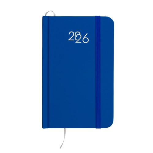 Agenda de poche hebdomadaire 2026, couverture rigide en carton laminé Agenda de poche hebdomadaire 2026, couverture rigide en carton laminé