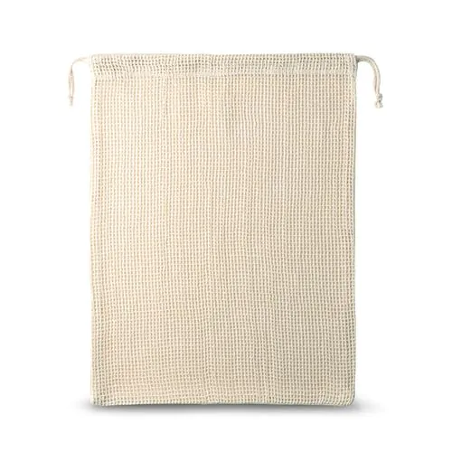 NAPOLI. Sac 100% coton (120g/m²) avec maille 100% coton sur le devant (100g/m²)