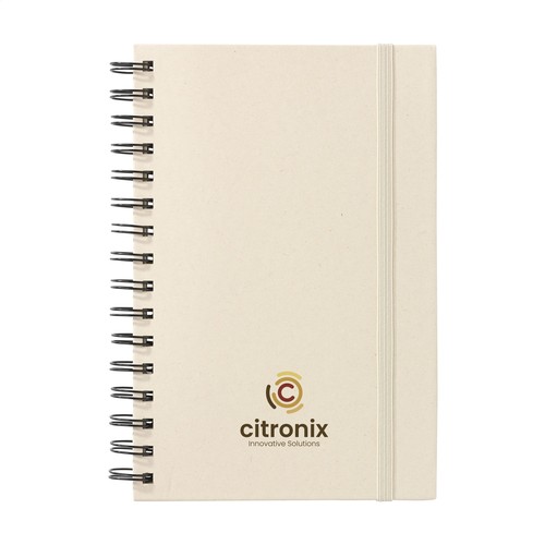 Sugarcane Bagasse Spiral Notebook A5 Notizbuch