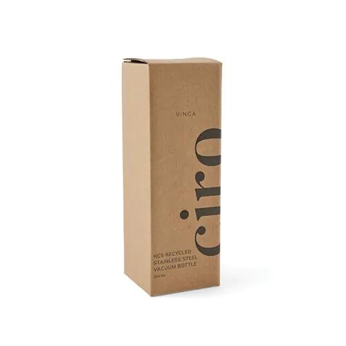 VINGA Ciro RCS gerecycled RVS vacuümfles 300ML