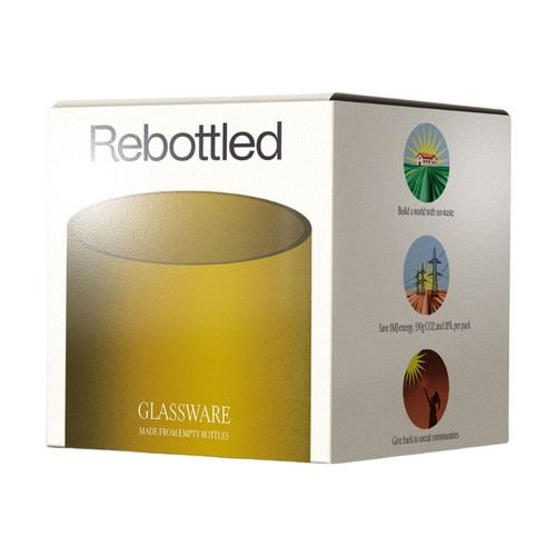 Rebottled® Short Tumbler 250 ml drinking glasses Rebottled® Short Tumbler 250 ml drinking glasses