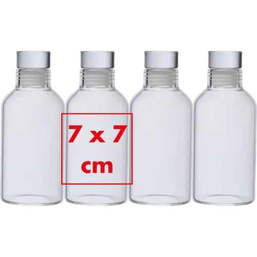 Glass drinking bottle, 300 ml