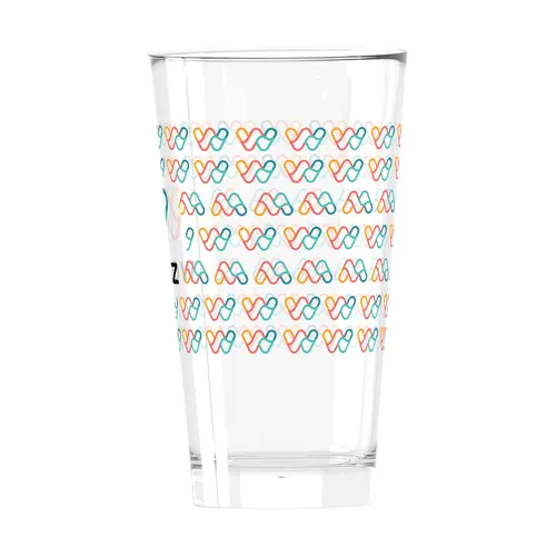 Personalised beer glass Shaker 37cl - Digital printing Personalised beer glass Shaker 37cl - Digital printing