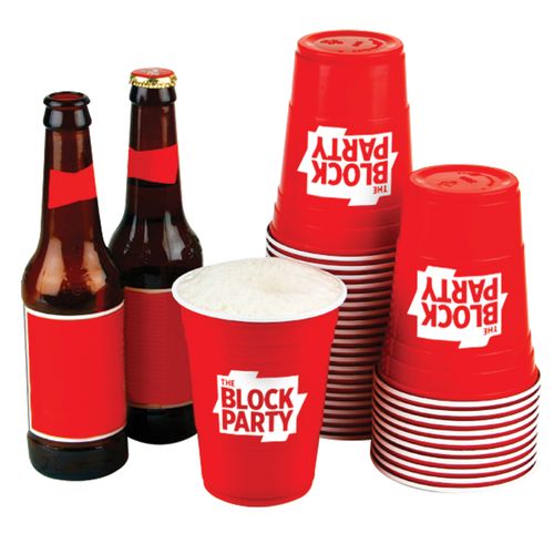 Rote Partybecher (340ml/12oz)