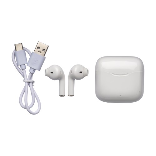 Auricolari bluetooth V. 5.0 con box di ricarica Auricolari bluetooth V. 5.0 con box di ricarica