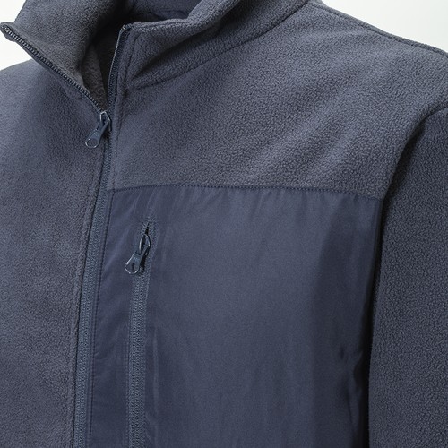 Sudadera unisex de micropolar en tejido de 240 g/m2 (100% poliéster reciclado) Sudadera unisex de micropolar en tejido de 240 g/m2 (100% poliéster reciclado)
