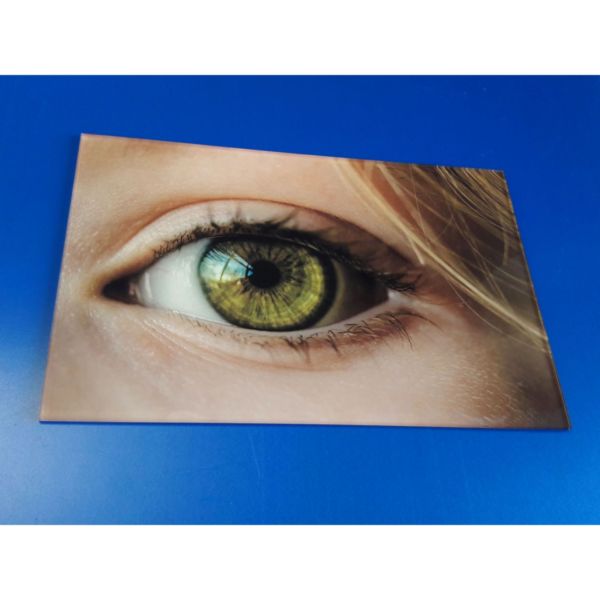 Imprint on plexiglas 200 x 300 mm
