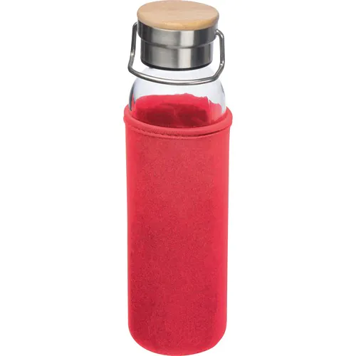 Bouteille en verre avec housse néoprène, 600 ml Bouteille en verre avec housse néoprène, 600 ml