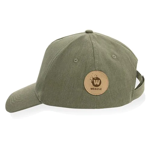 Casquette 5 panneaux en coton recyclé 190gr IMPACT Casquette 5 panneaux en coton recyclé 190gr IMPACT