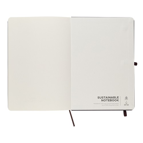 Notebook with a hardcover made from recycled mater Clerodendro Notebook with a hardcover made from recycled mater Clerodendro