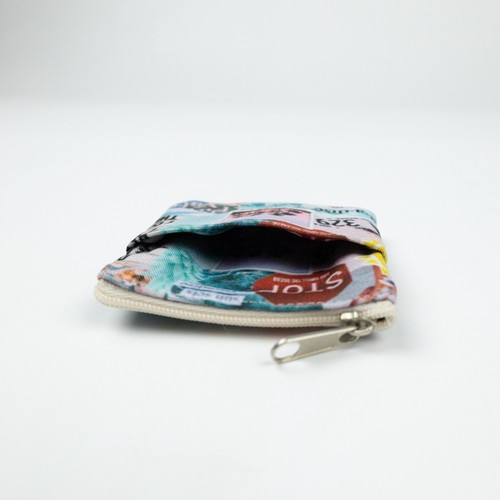 CUSTOMIZABLE COIN PURSE WITH TWO POCKETS CUSTOMIZABLE COIN PURSE WITH TWO POCKETS