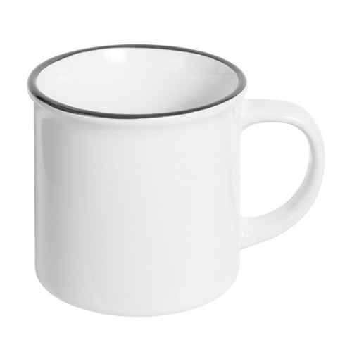 Vintage style ceramic mug Ossidiana Vintage style ceramic mug Ossidiana